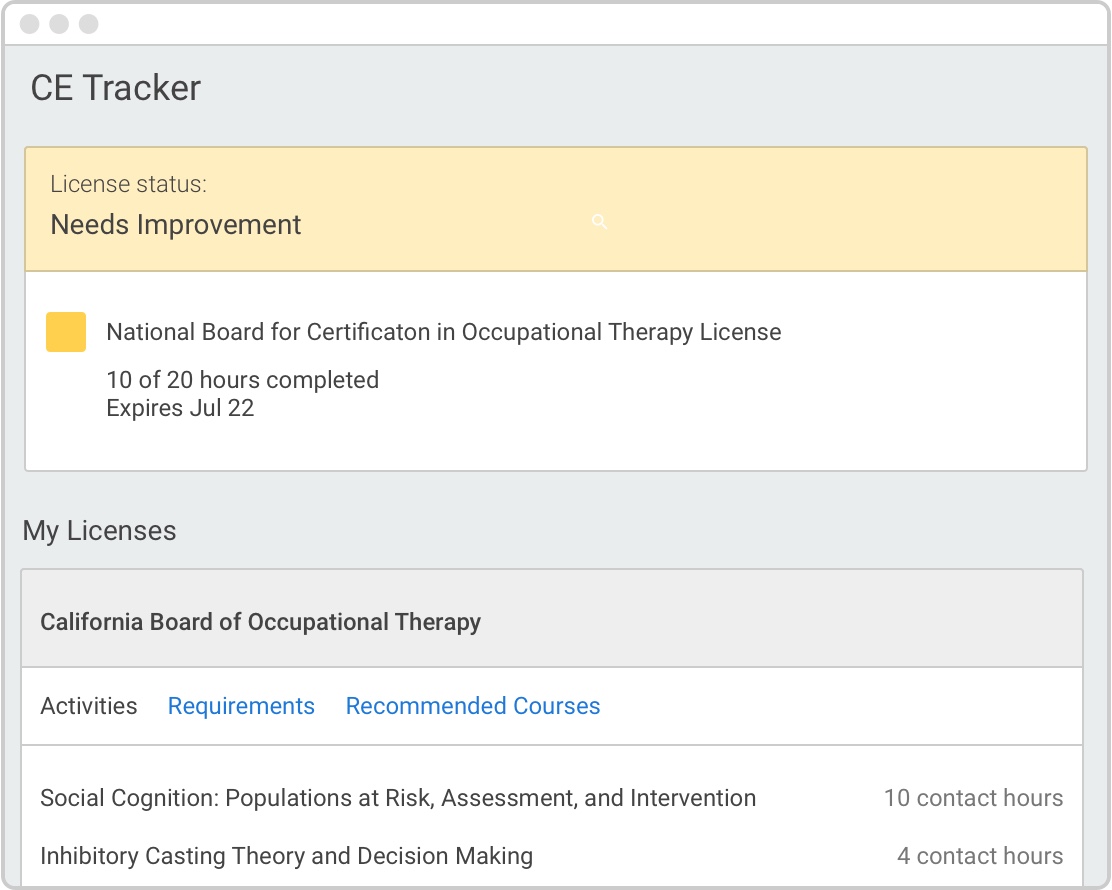 CE Tracker Example